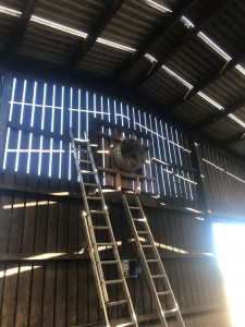 new fan and cladding